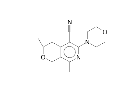 1,6,6-trimethyl-3-morpholino-5,6-dihydro-8H-pyrano[3,4-c]pyridine