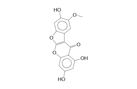 DESMOXYPHYLLIN-A;5,7,4'-TRIHYDROXY-5'-METHOXYCOUMARONOCHROMONE