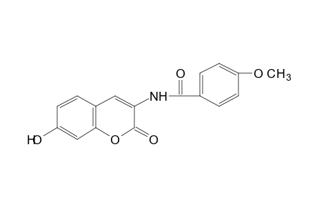 3-(p-Anisamido)-7-hydroxycoumarin