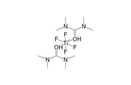 TRANS-TETRAFLUOROTITANIUM-BIS(TETRAMETHYLUREA)COMPLEX