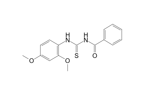 1-benzoyl-3-(2,4-dimethoxyphenyl)-2-thiourea