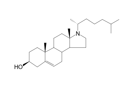 (20R)-17-azachol-5-en-3.beta.-ol (17-azacholesterol)