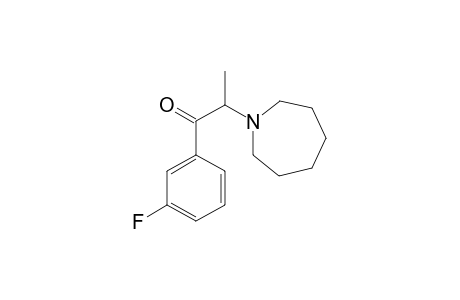 1-(3-Fluorophenyl)-2-(1-azepino)propan-1-one