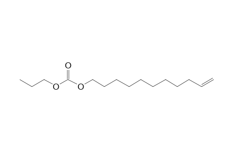 Carbonic acid, propyl undec-10-enyl ester