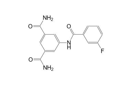 5-[(3-fluorobenzoyl)amino]isophthalamide