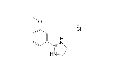 2-(3-methoxyphenyl)-4,5-dihydro-1H-imidazol-3-ium chloride