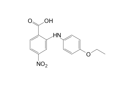 N-(p-ethoxyphenyl)-4-nitroanthranilic acid