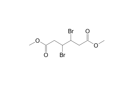 Dimethyl 3,4-dibromohexanedioate