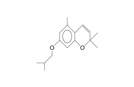 7-Isobutyloxy-2,2,5-trimethyl-2H-chromene