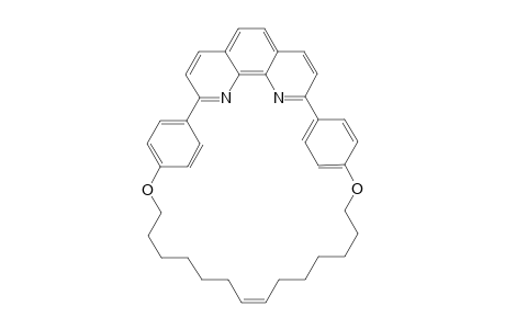 4,19-Dioxa-1,3(1,4)-dibenzena-2(2,9)-1,10-phenanthrolina-cyclononadecaphan-9-ene