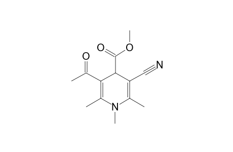 METHYL-3-ACETYL-5-CYANO-1,4-DIHYDRO-1,2,6-TRIMETHYL-PYRIDINE-4-CARBOXYLATE