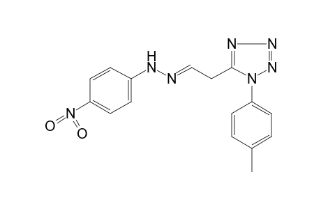 1-p-tolyl-1H-tetrazole-5-acetaldehyde, (p-nitrophenyl)hydrazone