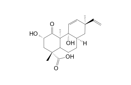 2-Alpha,9-.alpha.-Dihydroxy-1-oxo-13-epi-(ent)-pimara-11,15-dien-19-oic Acid