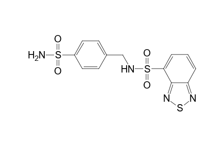 N-(4-sulfamoylbenzyl)piazthiole-4-sulfonamide