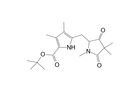 tert-Butyl ester of rac-2,3,4,5-tetrahydro-1,4,4,3',4'-pentamethyl-3,5-dioxo-2,2'-dipyrrylmethane-5'-carboxylic acid