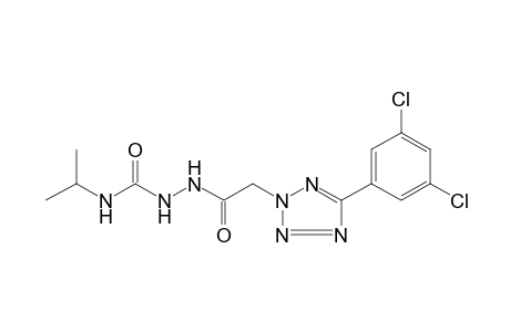 1-{[5-(3,5-dichlorophenyl)-2H-tetrazol-2-yl]acetyl}-4-isopropylsemicarbazide