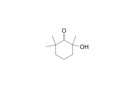 2,6,6-Trimethyl-2-hydroxy-cyclohexanone