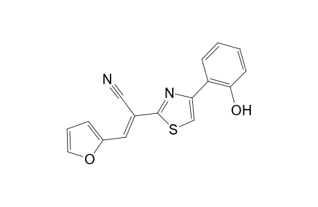 3-Furan-2-yl-2-[4-(2-hydroxy-phenyl)-thiazol-2-yl]-acrylonitrile