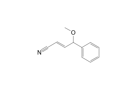 1-Cyano-3-methoxy-3-phenyl-1-propene