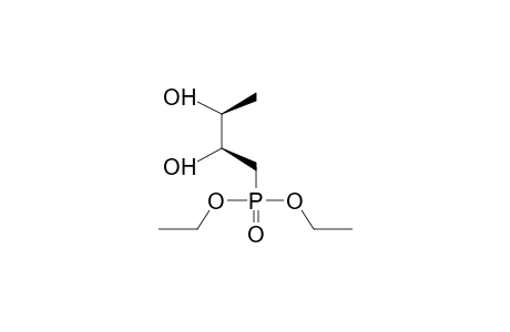 THREO-O,O-DIETHYL(2,3-DIHYDROXYBUTYL)PHOSPHONATE