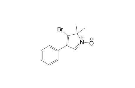 3-Bromo-2,2-dimethyl-4-phenyl-3,4-dihydro-2H-pyrrol-1-oxide