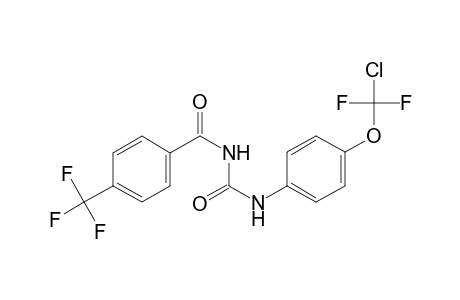 urea, N-[4-(chlorodifluoromethoxy)phenyl]-N'-[4-(trifluoromethyl)benzoyl]-