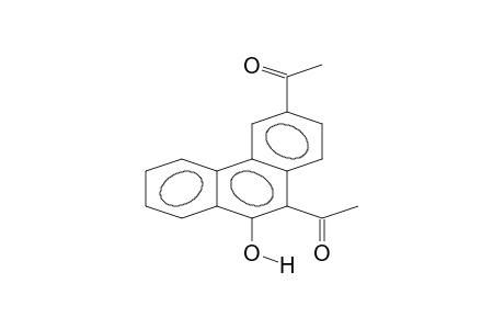 1-(6-acetyl-10-hydroxyphenanthren-9-yl)ethanone