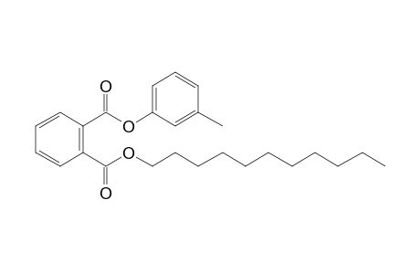 Phthalic acid, 3-methylphenyl undecyl ester