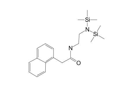 N-(2-Aminoethyl)-2-(1-naphthyl)acetamide, 2tms derivative