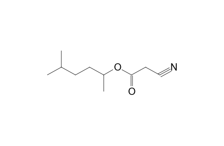 5-methyl-2-hexanol, cyanoacetate