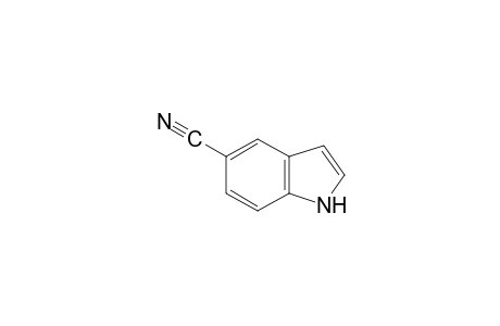 Indole-5-carbonitrile