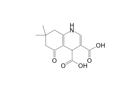 7,7-dimethyl-5-oxo-1,4,5,6,7,8-hexahydro-3,4-quinolinedicarboxylic acid