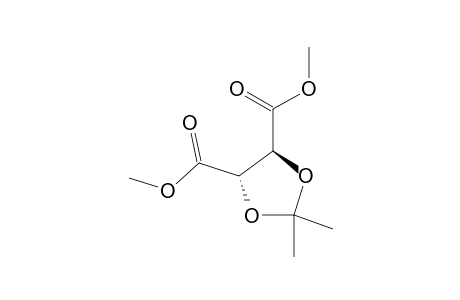 (4S,5S)-2,2-Dimethyl-1,3-dioxolane-4,5-dicarboxylic acid dimethyl ester