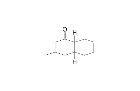 1(2H)-NAPHTHALENONE, 3,4,4A,5,8,8A-HEXAHYDRO-3-METHYL-