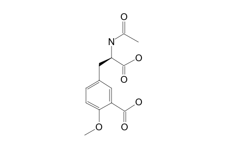 N-Acetyl-3-(3-carboxy-4-methoxyphenyl)-D-alanine