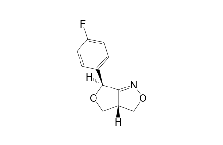 6-(4-fluorophenyl)-3a,4-dihydro-3H,6H-furo[3,4-c]isoxazole