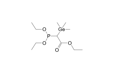 DIETHYL ALPHA-TRIMETHYLGERMYLCARBOETHOXYMETHYLPHOSPHONITE