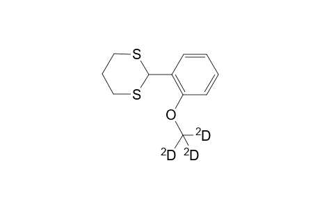 2-O-trideuteromethoxyphenyl-1,3-dithiane