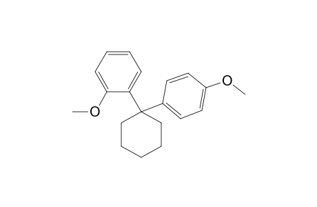 1-Methoxy-2-[1-(4-methoxyphenyl)cyclohexyl]benzene