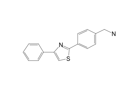 [4-(4-Phenyl-1,3-thiazol-2-yl)phenyl]methanamine