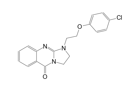 imidazo[2,1-b]quinazolin-5(1H)-one, 1-[2-(4-chlorophenoxy)ethyl]-2,3-dihydro-