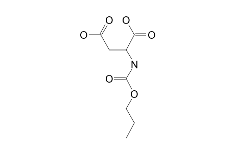 L-Aspartic acid, N-(N-propyloxycarbonyl)-