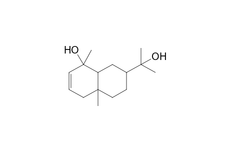 9-(2-Hydroxyprop-2-yl)-2,6-dimethylbicyclo[4.4.0]dec-3-en-2-ol