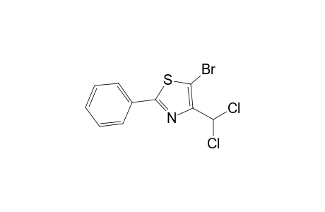 5-Bromo-4-(dichloromethyl)-2-phenyl-1,3-thiazole