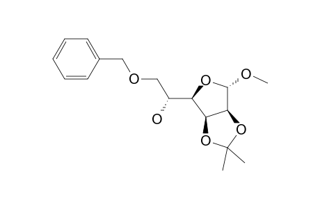 (1R)-1-[(3aS,4S,6R,6aS)-4-methoxy-2,2-dimethyl-3a,4,6,6a-tetrahydrofuro[3,4-d][1,3]dioxol-6-yl]-2-benzoxy-ethanol