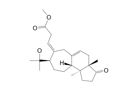 BUXAHEJRINE;METHYL-4-HYDROXY-4,4,14-TRIMETHYL-17-OXO-9(10->19)-ABEO-3,4-SECO-5-ALPHA-ANDROSTA-1(10),9(11)-DIEN-3-OATE