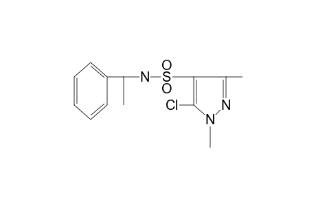 5-chloro-1,3-dimethyl-N-(alpha-methylbenzyl)pyrazol-4-sulfonamide