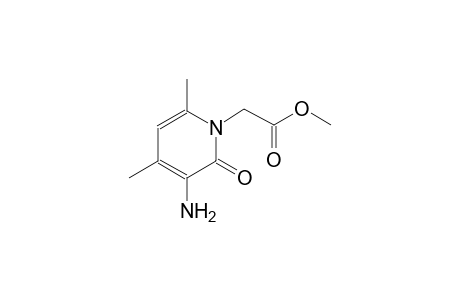 methyl (3-amino-4,6-dimethyl-2-oxo-1(2H)-pyridinyl)acetate