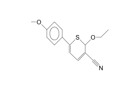 2-ETHOXY-6-(4-METHOXYPHENYL)-2H-THIOPYRAN-3-CARBONITRILE