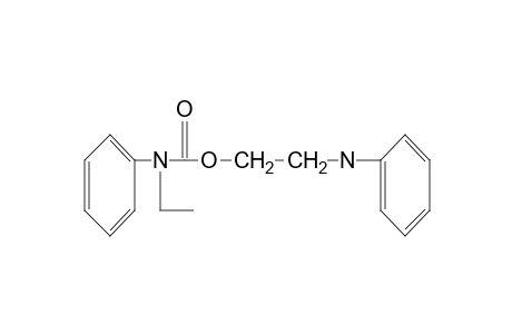 N-ethylcarbanilic acid, 2-anilinoethyl ester